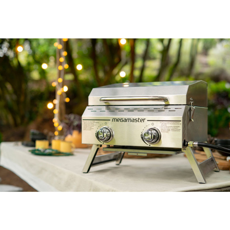 Megamaster 2 Burner Tabletop Gas Grill & Reviews Wayfair Canada